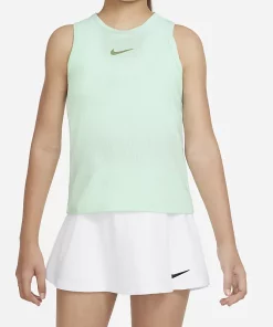 Nike Court Dri Fit Girls Green – Tank Top