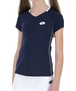 Lotto Squadra G II Navy – Girls Shirt