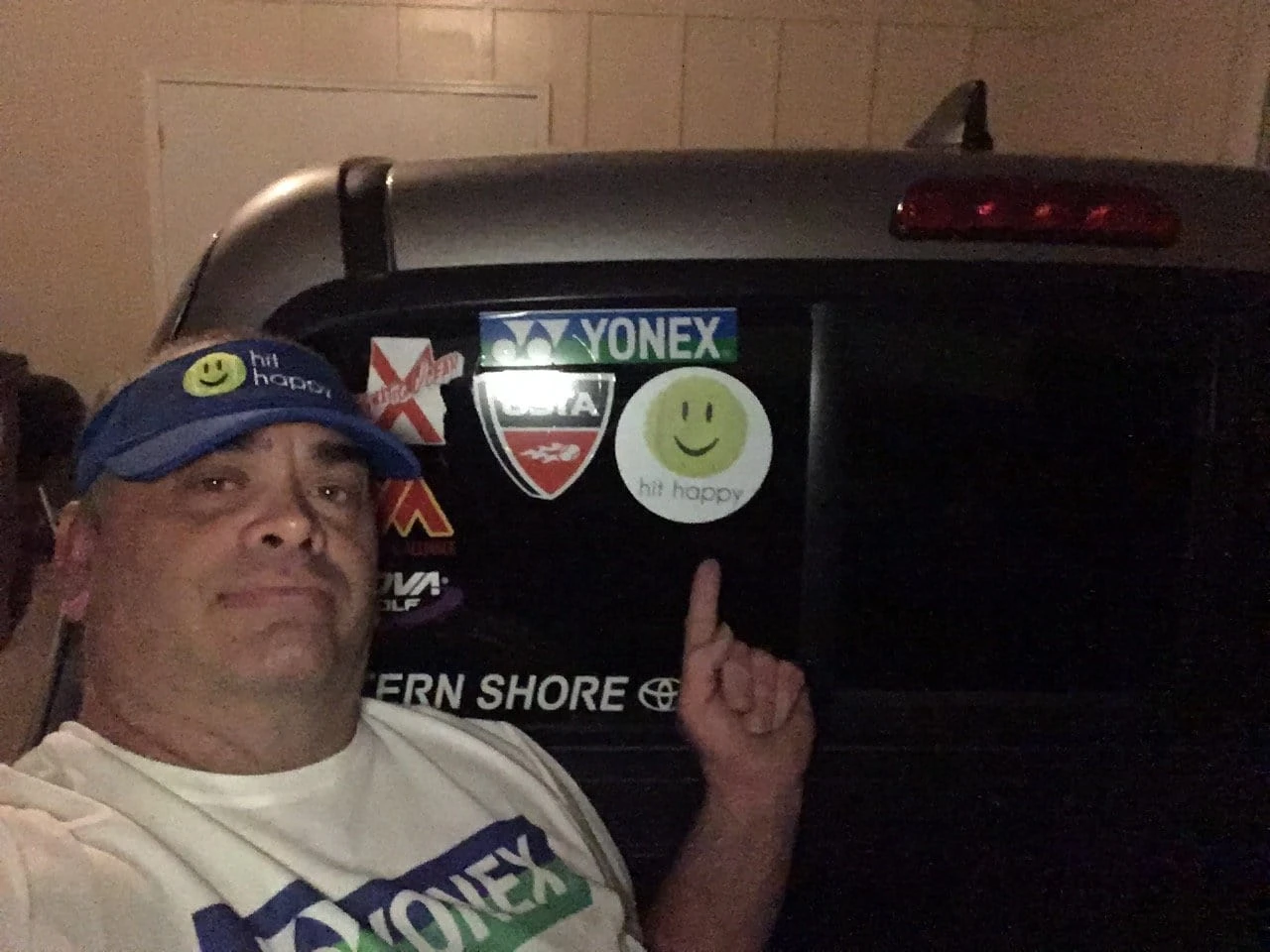 Tennis Happies Hit Happy Decal 9 Tennis Happies Hit Happy Decal - Image 9