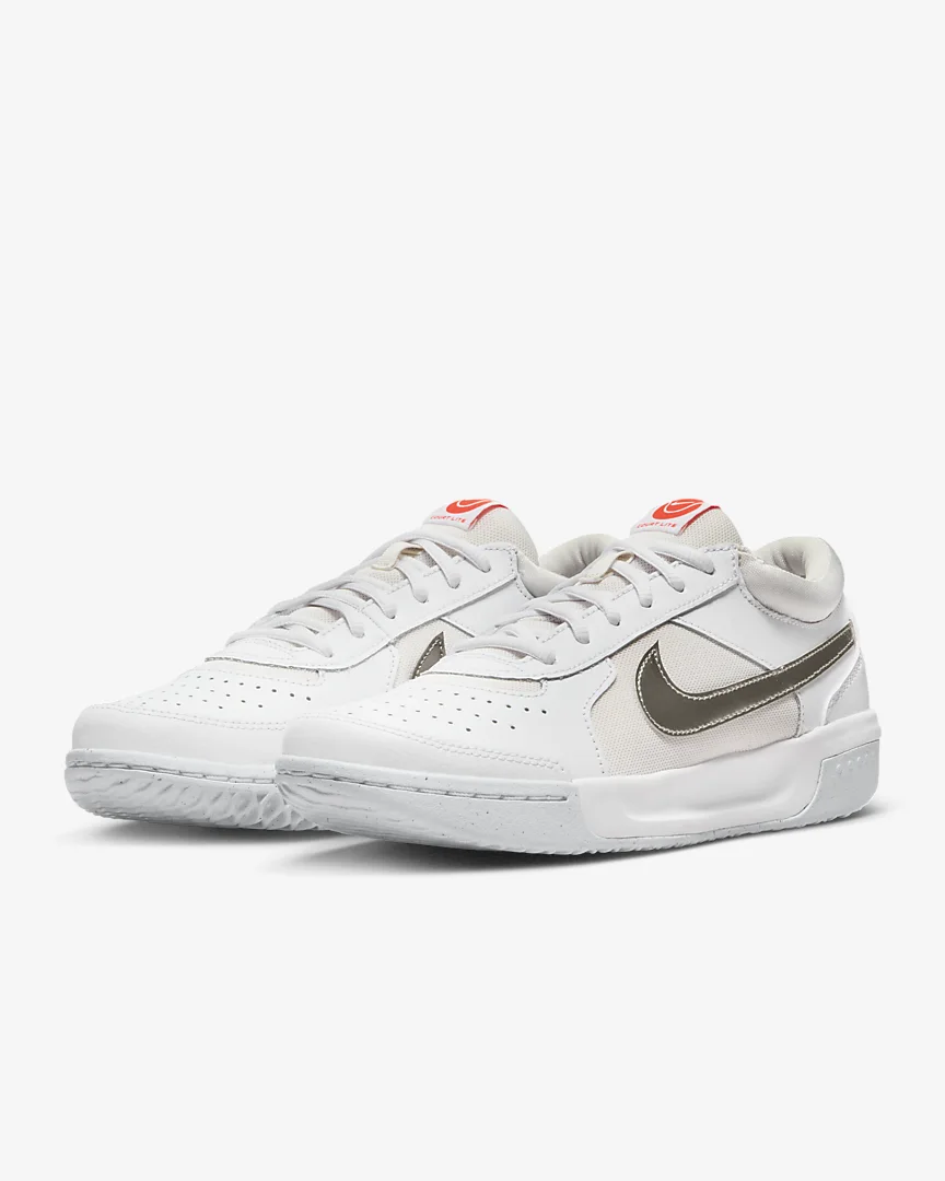 Nike Court Zoom Lite 3 Cream- Tennis Shoe 3 Nike Court Zoom Lite 3 Cream- Tennis Shoe - Image 3