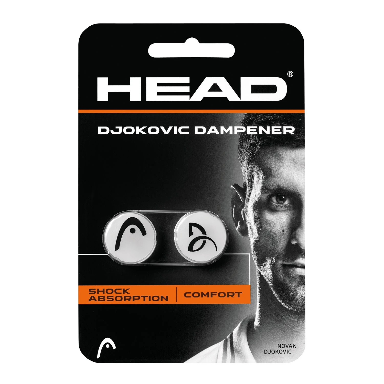 Head Djokovic Dampener 2 Pack 1 Head Djokovic Dampener 2 Pack