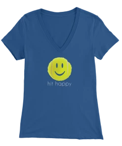 Teelaunch Hit Happy Tennis - Women's Bella V-Neck T-Shirt -NIKE shop GZa4dD3jCYPZPktAzEFe98zhcEhAZctzpxt6VXpjj6P58EJqKx vqsy7u0ta2y4