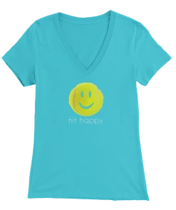Teelaunch Hit Happy Tennis - Women's Bella V-Neck T-Shirt -NIKE shop KFb4XrYtjff9Pyt375nJVH3bEgwgaFJsuEuFf378DXkeEhk3Sq 4bsxoyoss648