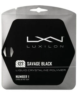 Wilson Luxilon Savage Black 127 Set