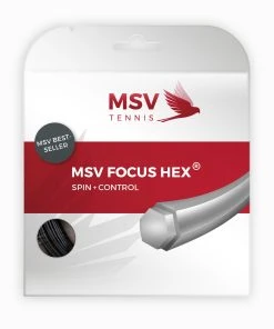 MSV Focus Hex Set Black 1.23 Tennis String