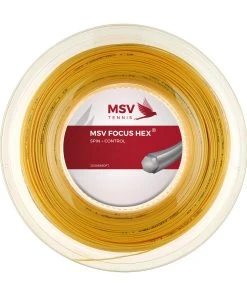 MSV Focus Hex Reel Yellow 1.23 Tennis String