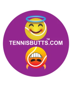 Tennis Happies "Naughty Or Nice" Tennis Butt Decals