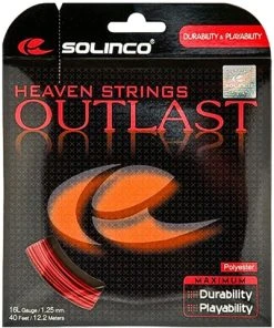 Solinco Outlast 1.30 Set Red – Tennis String