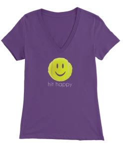 Teelaunch Hit Happy Tennis - Women's Bella V-Neck T-Shirt -NIKE shop TBea4YsD7n45ruH8K768Y2bcbzeXgAf5K7sshsFpPbfaWCpnba shos3s6b16mq
