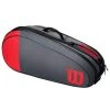 Wilson Team 6R Red/Grey – Racket Bag
