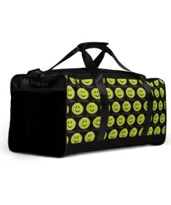 Hit Happy Tennis Hit Happy Duffle Bag -NIKE shop all over print duffle bag white right front 61fb00a59abd2