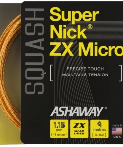 Ashaway Supernick ZX Micro – Squash String Set