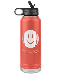 Teelaunch Hit Happy Tennis Water Bottle - 32oz -NIKE shop cj6fgbwq5dlsgbel33d0ry54
