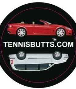 Tennis Happies "Convertible Or Mini Van" Tennis Butt Decals