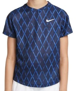 Nike Boys Vctry SS Shirt Blue