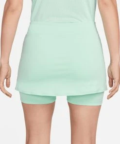Nike Court Dri Fit Victory Skirt Mint -NIKE shop dh9779 379 vert 2