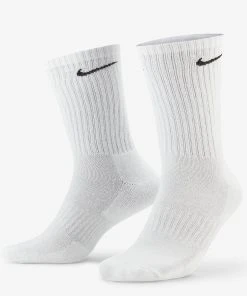 Nike Everyday Cushioned Socks White X3