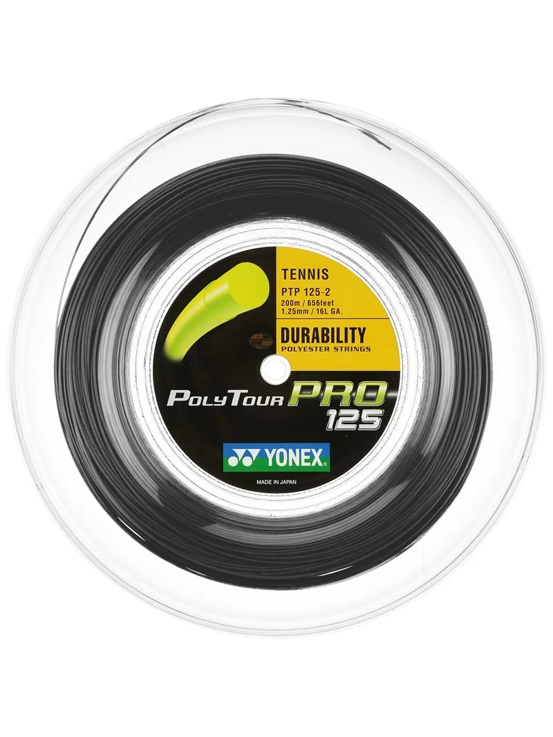 YONEX Polytour Pro 1.25mm 200m – String Reel 1 YONEX Polytour Pro 1.25mm 200m – String Reel