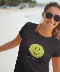 Teelaunch Hit Happy Tennis - Women's Next Level Triblend T-Shirt 13 Teelaunch Hit Happy Tennis - Women's Next Level Triblend T-Shirt -NIKE shop hit happy beach girl