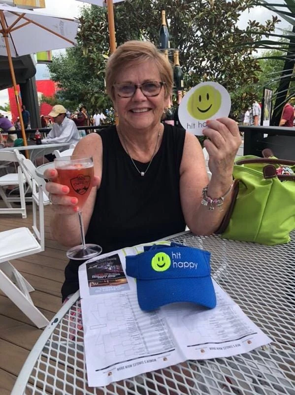 Tennis Happies Hit Happy Decal 6 Tennis Happies Hit Happy Decal - Image 6