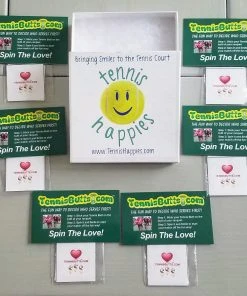 Tennis Happies A Box Of Tennis Butts - "Love Or Money" (6 Packs For Price Of 5)