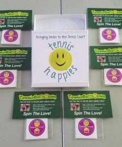 Hit Happy Tennis A Box Of Tennis Butts - "Naughty Or Nice" (6 Packs For Price Of 5)