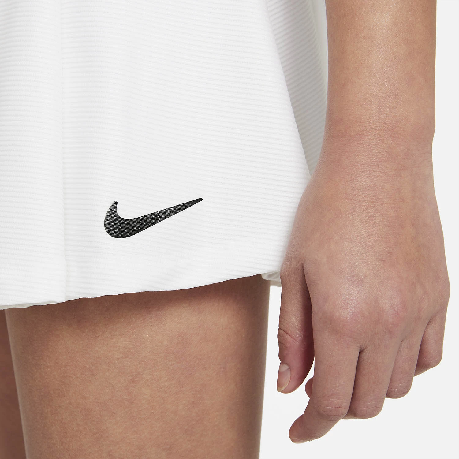 Nike Court Dri Fit Victory White – Girls Skirt 3 Nike Court Dri Fit Victory White – Girls Skirt - Image 3