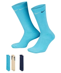 Nike Court Everyday Plus Cushioned Socks 3 Pack
