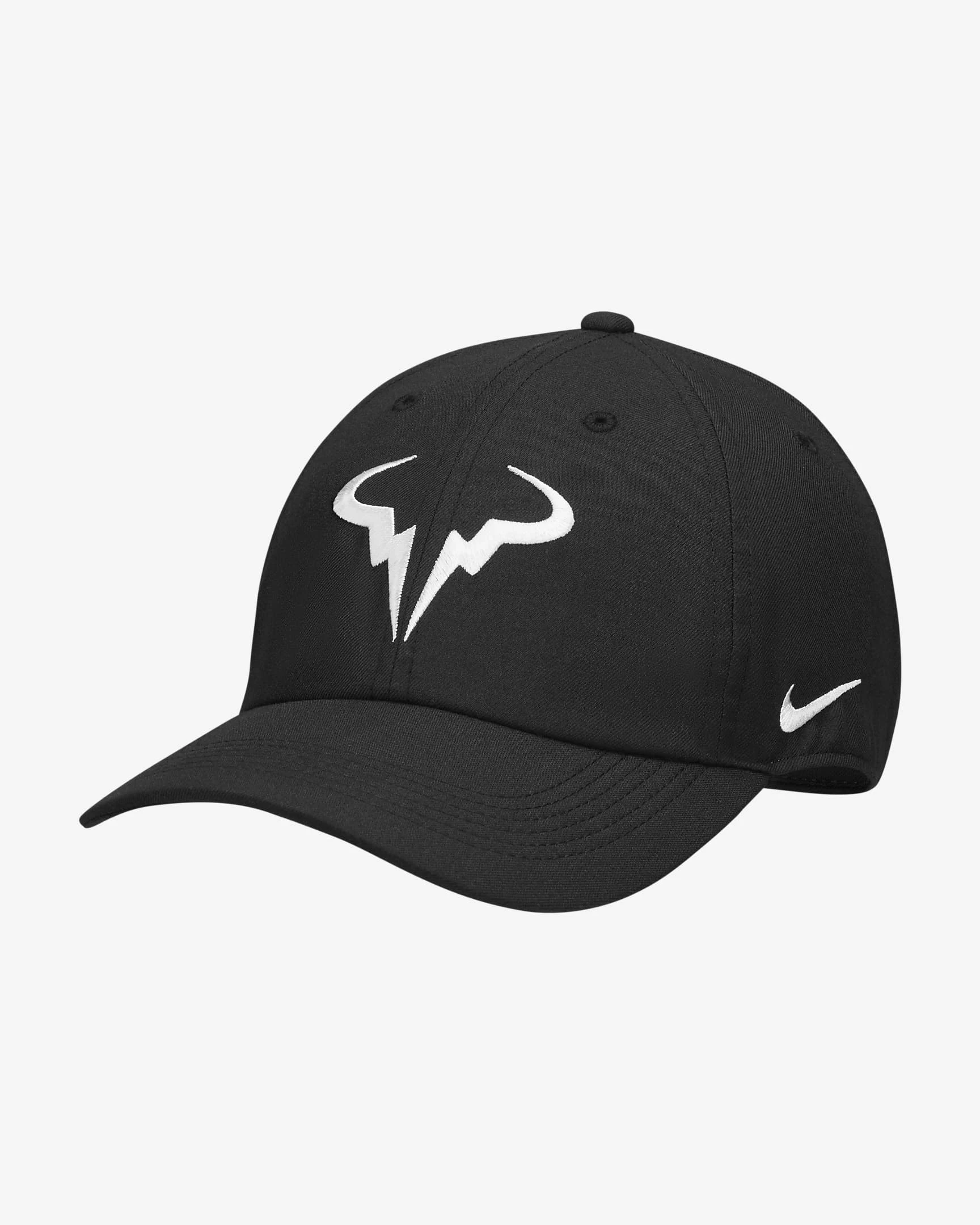 Nike Court Aerobill Rafa Cap Black 1 Nike Court Aerobill Rafa Cap Black