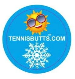 Tennis Happies "Sunshine Or Snow" Tennis Butt Decals