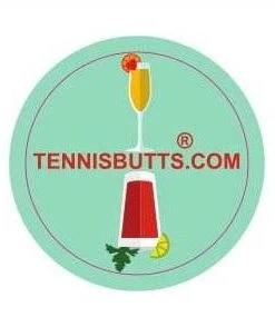Tennis Happies "Mimosa Or Bloody Mary" Tennis Butt Decals