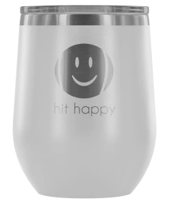 Teelaunch Hit Happy Tennis Wine Tumbler With Lid -NIKE shop w2ual6jnit4vsaq9cx9ajfiw