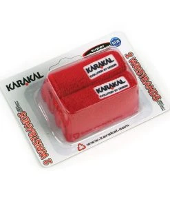 Karakal Wristband 2 Pack Assorted Colours -NIKE shop wristbands red 01